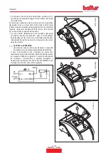 Preview for 16 page of baltur TBG 85P Instruction Manual For Installation, Use And Maintenance