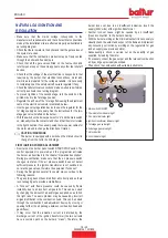 Preview for 48 page of baltur TBG 85P Instruction Manual For Installation, Use And Maintenance