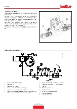 Preview for 14 page of baltur TBG 900 MC Instruction Manual For Installation, Use And Maintenance