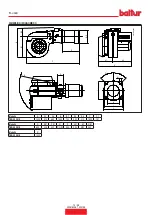 Preview for 12 page of baltur TBG 900 ME Instruction Manual For Installation, Use And Maintenance