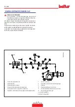 Preview for 16 page of baltur TBG 900 ME Instruction Manual For Installation, Use And Maintenance