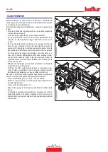 Preview for 22 page of baltur TBG 900 ME Instruction Manual For Installation, Use And Maintenance