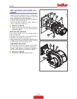 Preview for 14 page of baltur TBL 210P Original Instructions Manual