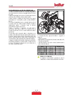 Preview for 26 page of baltur TBL 210P Original Instructions Manual