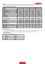 Preview for 8 page of baltur TBL 360P Instruction Manual For Installation, Use And Maintenance