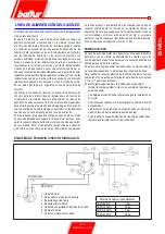 Предварительный просмотр 47 страницы baltur TBML 120 MC Original Instructions Manual