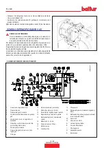 Preview for 14 page of baltur TBML 1200 ME Instruction Manual For Installation, Use And Maintenance