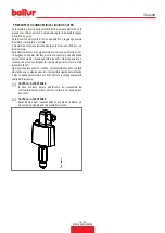 Preview for 21 page of baltur TBML 2000 ME Instruction Manual For Installation, Use And Maintenance