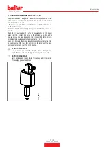 Preview for 63 page of baltur TBML 2000 ME Instruction Manual For Installation, Use And Maintenance