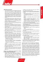 Preview for 89 page of baltur TBML 600 ME Manual User Instructions