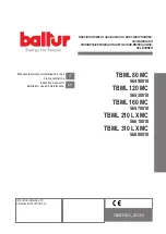 baltur TBML 80 MC Instruction Manual For Installation, Use And Maintenance preview