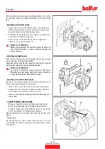 Preview for 14 page of baltur TBML 80 MC Instruction Manual For Installation, Use And Maintenance