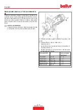 Preview for 32 page of baltur TBML 80 MC Instruction Manual For Installation, Use And Maintenance