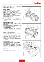 Preview for 64 page of baltur TBML 80 MC Instruction Manual For Installation, Use And Maintenance