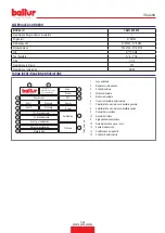 Preview for 9 page of baltur TBML 900 ME Instruction Manual For Installation, Use And Maintenance