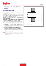 Preview for 13 page of baltur TBML 900 ME Instruction Manual For Installation, Use And Maintenance