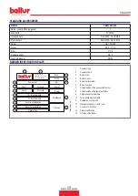 Preview for 47 page of baltur TBML 900 ME Instruction Manual For Installation, Use And Maintenance