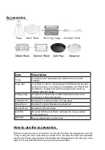 Preview for 6 page of Balzano 564342 Operating Instructions Manual