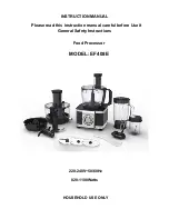 Balzano EF408E Instruction Manual preview