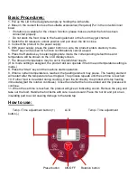 Preview for 4 page of Balzano RA-001L Operating Instructions Manual