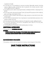 Preview for 3 page of Balzano TXG-D16K User Manual