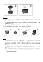 Preview for 9 page of Balzano TXG-D16K User Manual