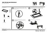 Preview for 2 page of Balzar Beskow LINE B-305R Assembly Instructions