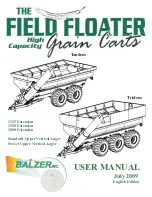 BALZER Field Floater 1325 Extension User Manual предпросмотр