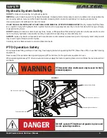 Предварительный просмотр 13 страницы BALZER FIELD FLOATER 6 User Manual