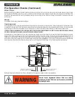 Предварительный просмотр 95 страницы BALZER FIELD FLOATER 6 User Manual