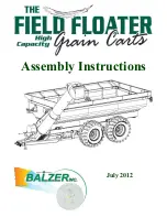 BALZER Field Floater Assembly Instructions Manual preview