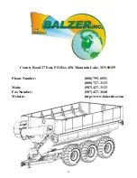 Preview for 78 page of BALZER Field Floater User Manual