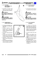 Предварительный просмотр 22 страницы bamar C0T Use And Maintenance