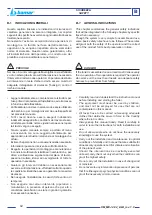 Предварительный просмотр 14 страницы bamar MEJ 4.02 Use And Maintenance Instruction Manual