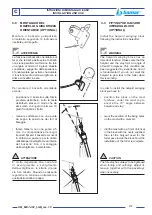 Предварительный просмотр 31 страницы bamar MEJ 4.02 Use And Maintenance Instruction Manual