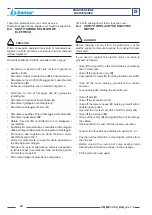 Предварительный просмотр 42 страницы bamar MEJ 4.02 Use And Maintenance Instruction Manual