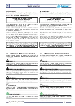 Preview for 3 page of bamar VANG Series Instruction Manual