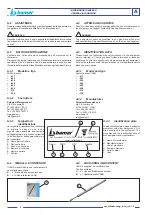 Preview for 4 page of bamar VANG Series Instruction Manual