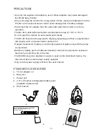 Предварительный просмотр 10 страницы Bambi BC-62 Instruction Manual