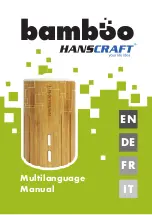 Предварительный просмотр 1 страницы Bamboo HANSCRAFT Manual