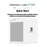 Предварительный просмотр 1 страницы Bambu Lab P1S Quick Start Manual