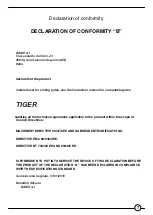 Preview for 7 page of Bame TIGER 230 V Installer Manual