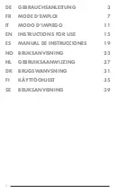 Preview for 2 page of Bamix GASTRO 350 Instructions For Use Manual