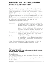 Preview for 19 page of Bamix GASTRO 350 Instructions For Use Manual