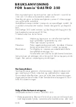 Preview for 23 page of Bamix GASTRO 350 Instructions For Use Manual