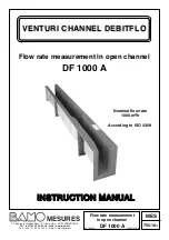 Bamo DF 1000 A Instruction Manual preview