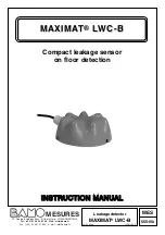 Preview for 1 page of Bamo MAXIMAT LWC-B Instruction Manual