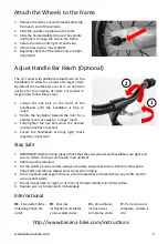 Preview for 2 page of Banana Bike GT Quick Start Manual