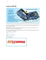 Предварительный просмотр 3 страницы Banana Pi BPI-M1 Manual