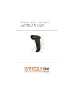 Preview for 1 page of Bancolini UNISCAN C6R User Manual